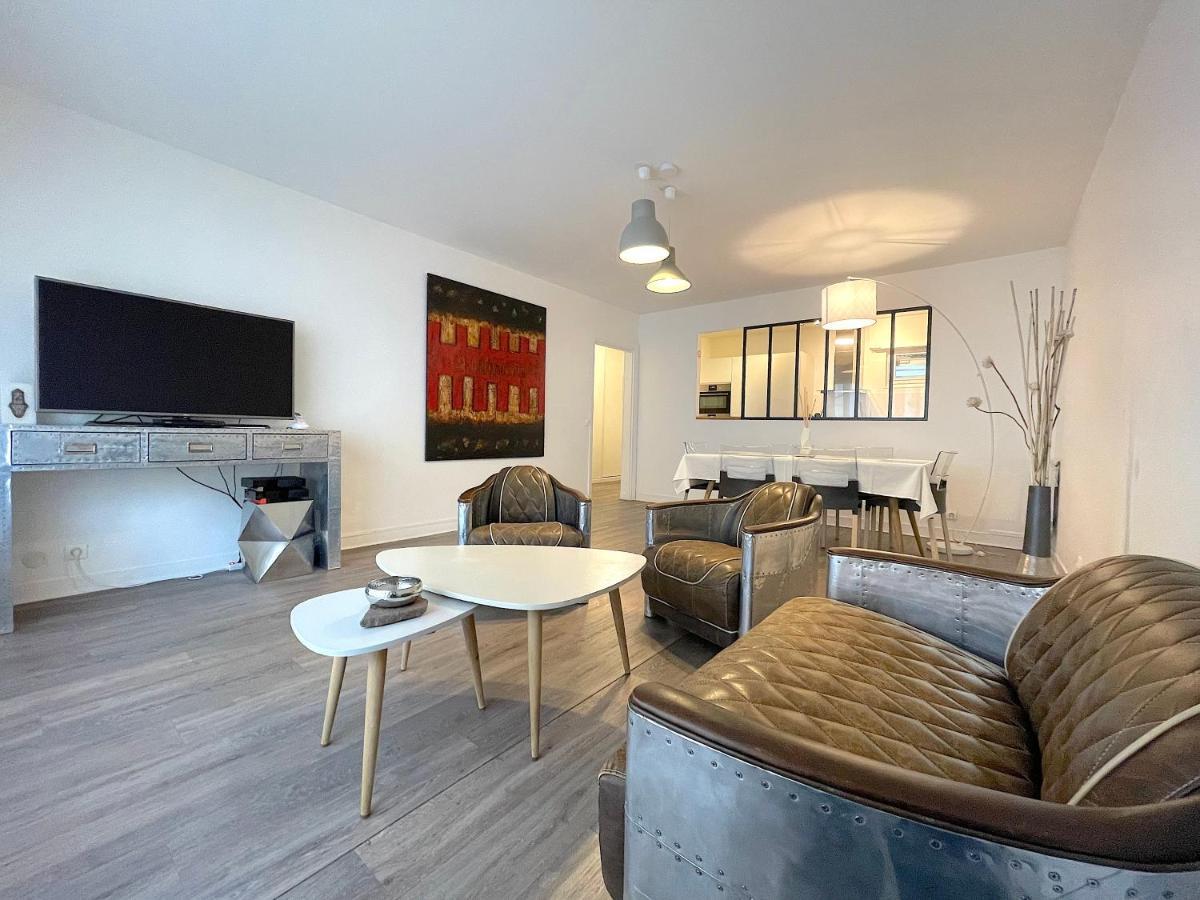 L'Ideal 112 - 85M2, 2 Chambres, Parking & Cabine De Plage دوفييل المظهر الخارجي الصورة